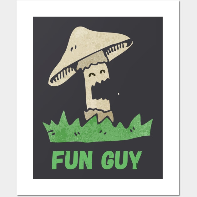 Fun Guy Wall Art by Fungus Corner